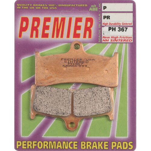 Buell M2 Cyclone 1998-2002 Premier Sintered Front Brake Pads