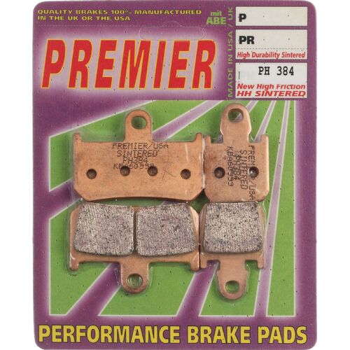 Yamaha MT01 2007-2015 Premier Sintered Front Brake Pads