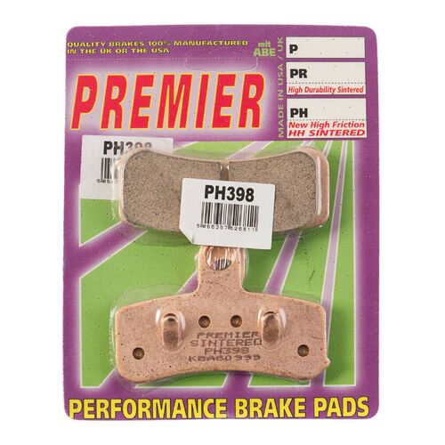 Harley Davidson FXDF Dyna Fat Bob 2000-2017 Premier Sintered Front Brake Pads