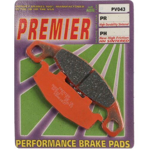 Kawasaki GPZ900R Ninja 1990-1997 Premier Sintered Rear Brake Pads