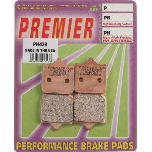 BMW S1000RR 2009-2018 Premier Sintered Front Brake Pads