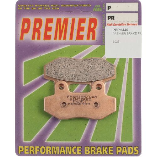 Hyosung GV250N EFI Aquila 2010 - 2016 Premier Sintered Front Brake Pads