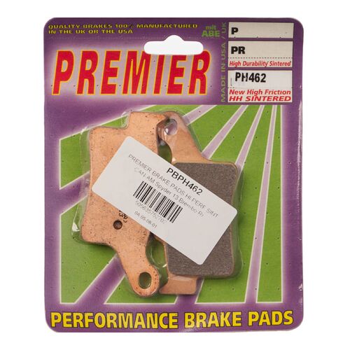 Can-Am Spyder RT S 2014-2017 Premier Sintered Rear Brake Pads