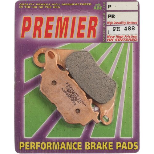 Yamaha MT03 2015-2022 Premier Sintered Rear Brake Pads