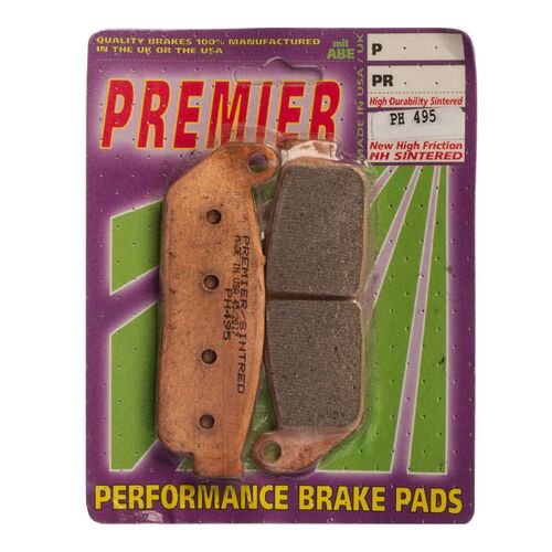 Indian Scout cast wheels toso calipers 2015-2017 Premier Sintered Front Brake Pads