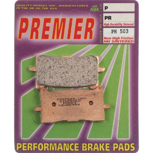 Honda CRF1100L Africa Twin Adventure Sports 2020 Premier Sintered Front Brake Pads