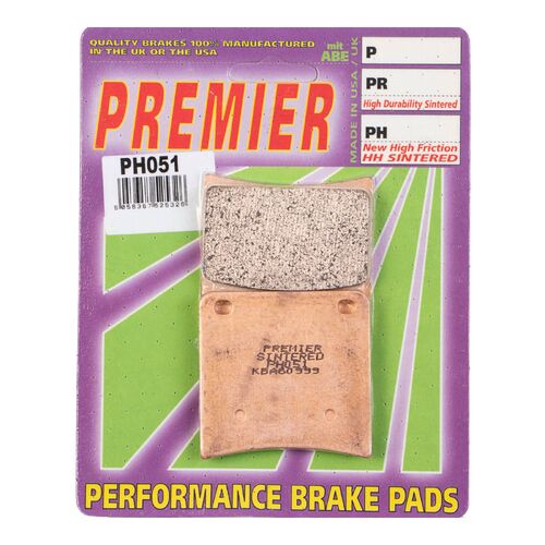 Suzuki GSX600F Katana 1988-1997 Premier Sintered Front Brake Pads