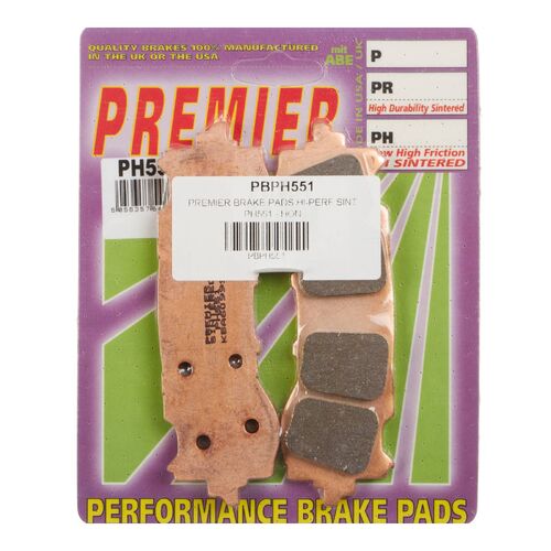 BMW K100LT 1989-1991 Premier Sintered Front Brake Pads