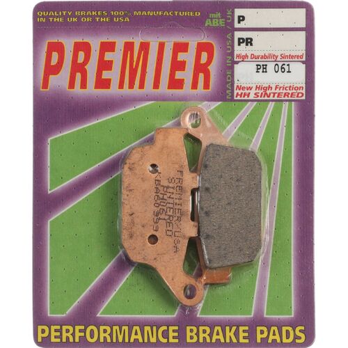 Buell Blast 2000 Premier Sintered Rear Brake Pads