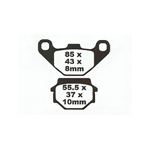 Kawasaki KX125 1983-1986 Premier Sintered Front Brake Pads