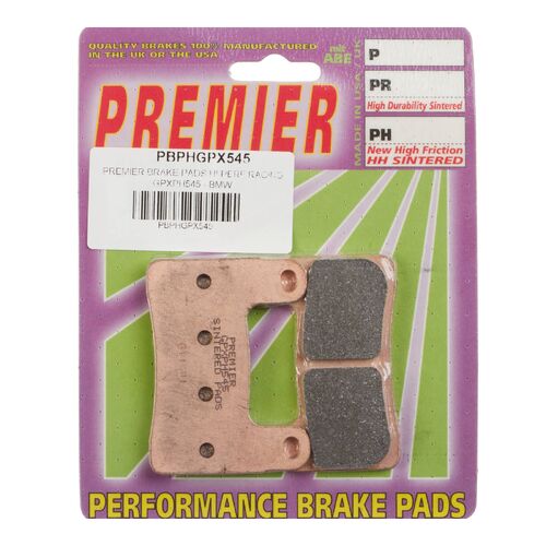 BMW R1250 RT 2019-2020 Premier Racing Front Brake Pads