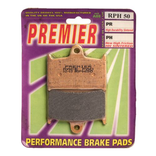 Suzuki GSXR1100 1989-1992 Premier Racing Front Brake Pads