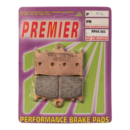 Kawasaki KR1S 1989-1990 Premier Racing Sintered Front Brake Pads