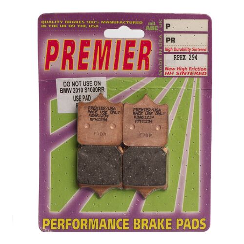 Ducati 999 999S 999R 2003-2005 Premier Racing Sintered Front Brake Pads