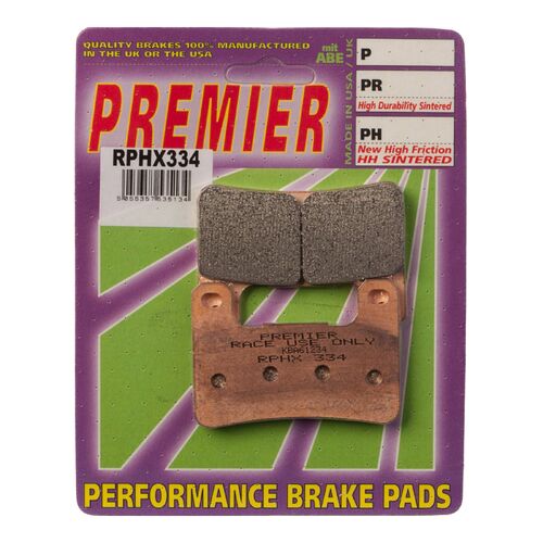 Kawasaki ZX10R 2008-2015 Premier Racing Sintered Front Brake Pads