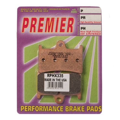 Yamaha FZ1N Fazer 2010-2012 Premier Racing Sintered Front Brake Pads