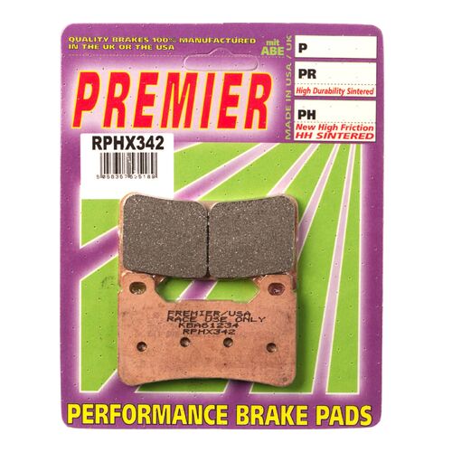 Honda VFR800X CrossRunner 2014-2019 Premier Racing Sintered Front Brake Pads