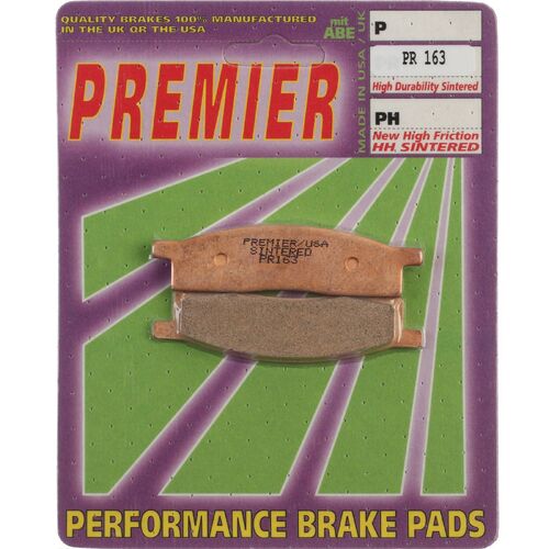 Yamaha TTR125 LWE BW 2005-2017 Premier Full Sintered Front Brake Pads