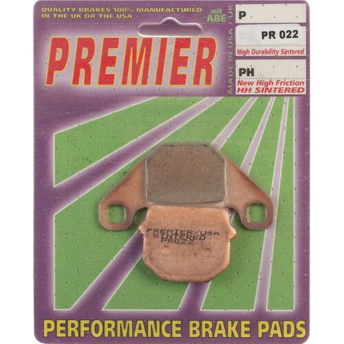 Can-Am DS90 2014-2016 Premier Full Sintered Front Brake Pads