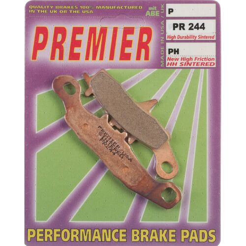 Suzuki RM85 SW 2005-2021 Premier Full Sintered Front Brake Pads