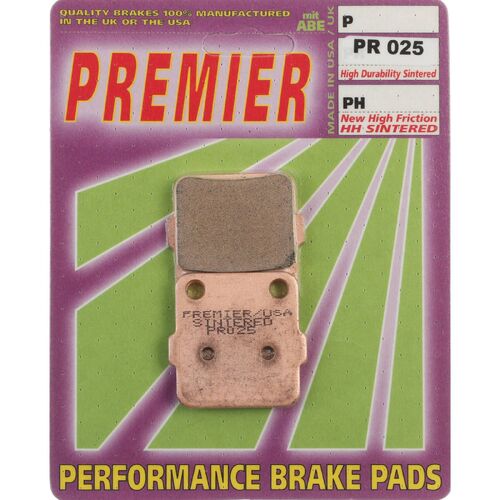 Suzuki RM125 1988 Premier Full Sintered Rear Brake Pads