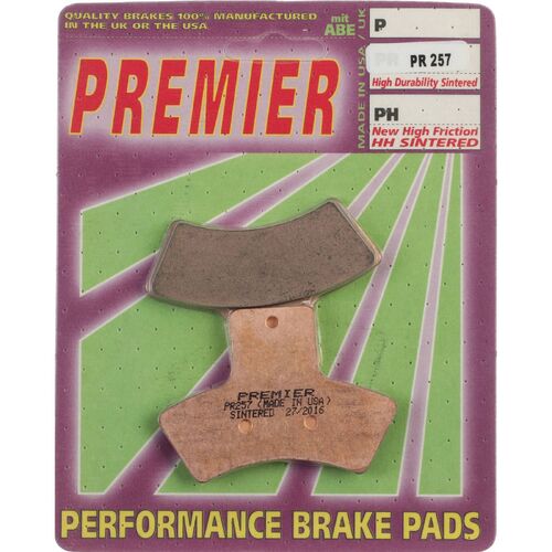 Polaris 455 Diesel 4x4 2000-2001 Premier Full Sintered Rear Brake Pads