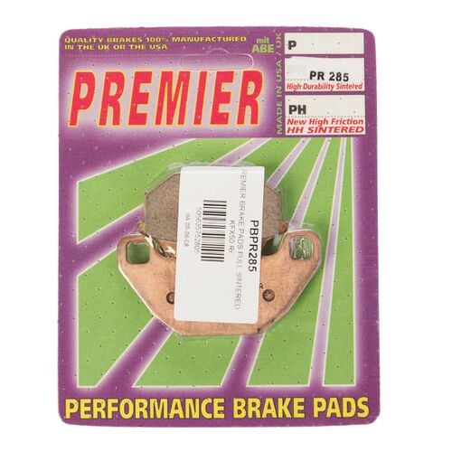 Kawasaki KFX50 2007-2015 Premier Full Sintered Rear Brake Pads