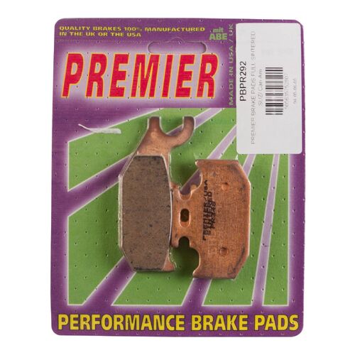 Can-Am OutLander 500 XT 4WD PSteer 2010-2012 Premier Full Sintered Right Front Brake Pads