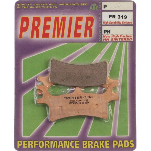 Polaris Magnum 325 4x4 HDS 2002 Premier Full Sintered Rear Brake Pads