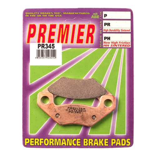 Can-Am DS450 EFI 2009-2013 Premier Full Sintered Rear Brake Pads