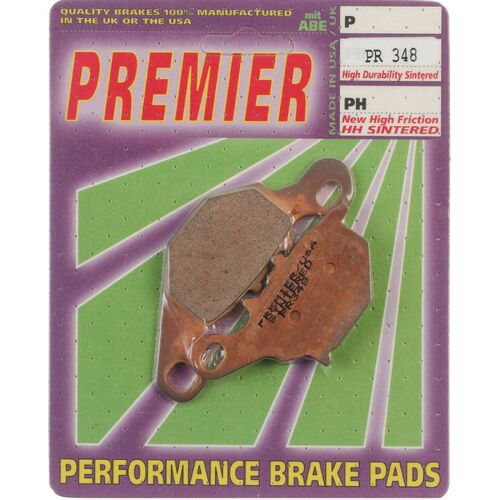 Suzuki RM85 SW 2005-2021 Premier Full Sintered Rear Brake Pads