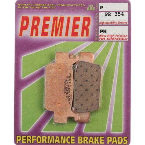 Honda TRX680FA IRS Rincon 2012-2013 Premier Full Sintered Front Brake Pads