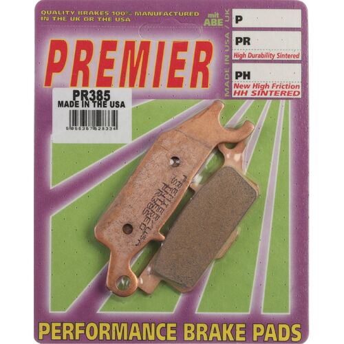 Yamaha YFM250R Raptor 2WD 2008-2017 Premier Full Sintered Left Front Brake Pads