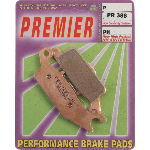 Yamaha YFM250R Raptor 2WD 2008-2017 Premier Full Sintered Right Front Brake Pads