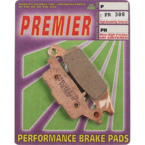 Yamaha YFM550FA EPS Grizzly 4WD 2009-2014 Premier Full Sintered Right Rear Brake Pads