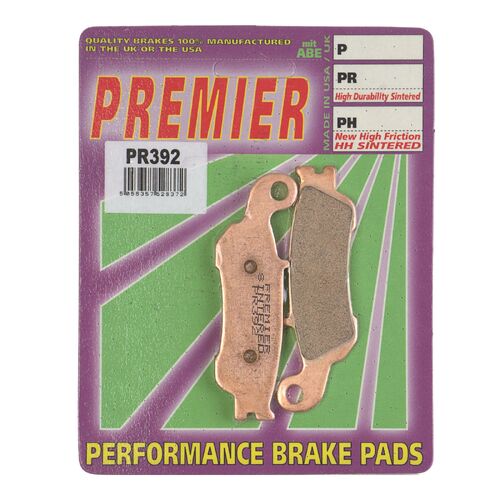 Yamaha YZ450F 2008-2022 Premier Full Sintered Front Brake Pads