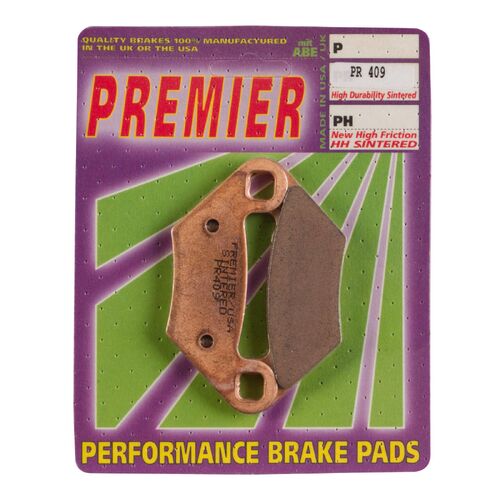 Polaris Scrambler XP 1000 LE White Lightning 2015-2016 Premier Full Sintered Front Brake Pads