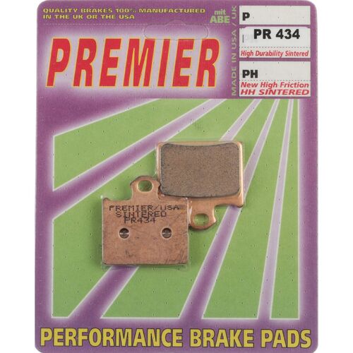 Husqvarna CR65 2012-2013 Premier Full Sintered Rear Brake Pads