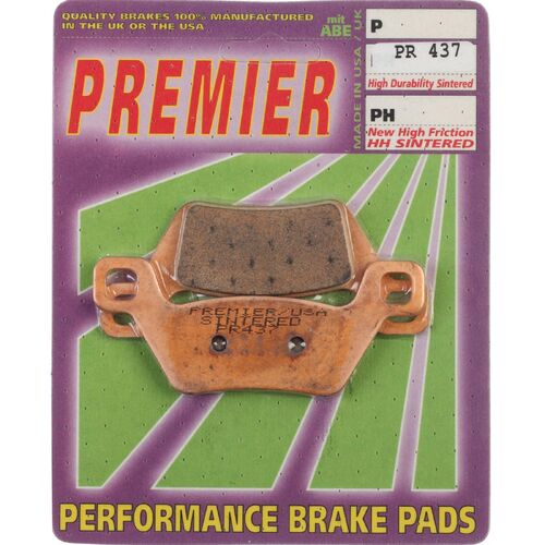 Kymco UXV 700i 2015 Premier Full Sintered Rear Brake Pads