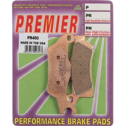 Can-Am Renegade 500 PSteer 2012 Premier Full Sintered Right Rear Brake Pads