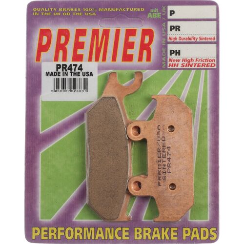 Yamaha YXE700 Wolverine R Spec 2016-2017 Premier Full Sintered Right Front Brake Pads