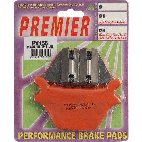 Harley Davidson FXR Dyna Super Glide 1986-1994 Premier Semi Sintered Rear Brake Pads