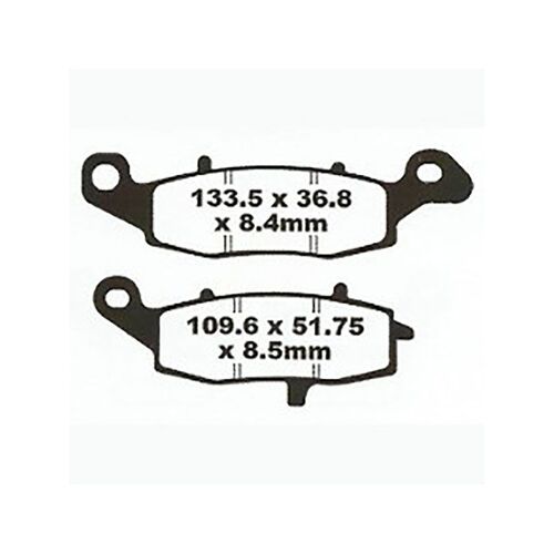 CF Moto 650NK 2015 Premier Semi Sintered Left Front Brake Pads