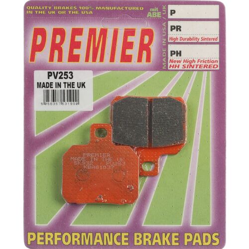 Aprilia ETV1000 Caponord ABS 2004-2008 Premier Semi Sintered Rear Brake Pads