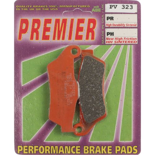 BMW HP2 Enduro 2005-2008 Premier Semi Sintered Rear Brake Pads