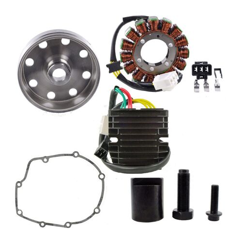 Aprilia RSV4 Factory 2012 RMSTATOR Kokusan Flywheel Puller Stator & Mosfet Regulator Kit