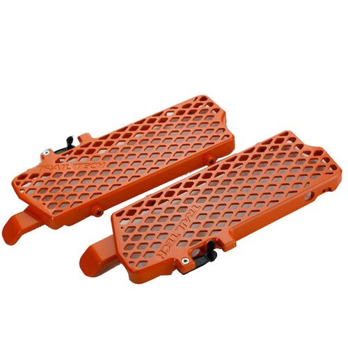 KTM 200 EXC 2010 Trail Tech Radiator Guard Orange