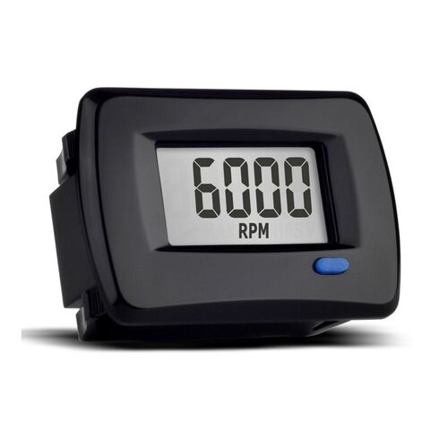 Trail Tech TTo/Tach Panel Hour Meter Black