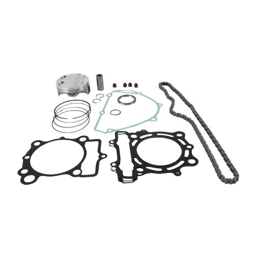 Kawasaki KX250F 2015-2016 Vertex Top End Rebuild Kit Forged 76.95mm 13.8:1 Comp Piston A