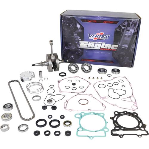 Kawasaki KX250F 2010 Wrench Rabbit Complete Engine Rebuild Kit by Vertex